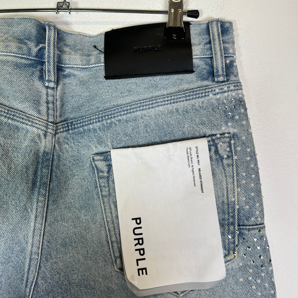 Purple Brand Sandstone Pearlized Straight Jeans