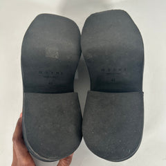 Marni Pierced Leather Platform Loafer Size 11
