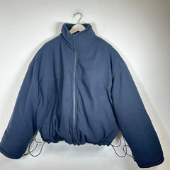 Balenciaga Black/Navy Fleece Reversible Puffer Size 1