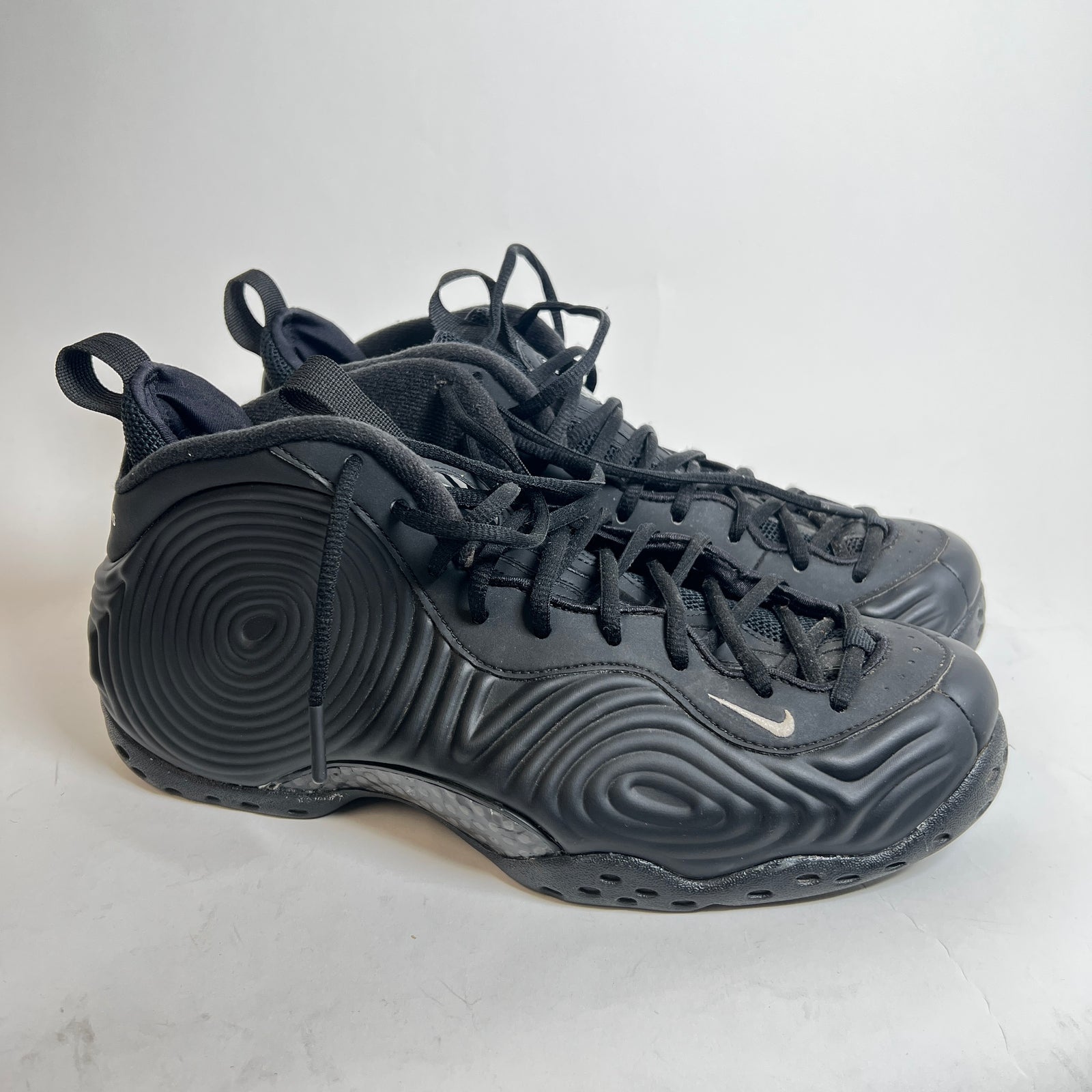 Comme Des Garçons x Nike Black Swirl Foamposites Size 10.5