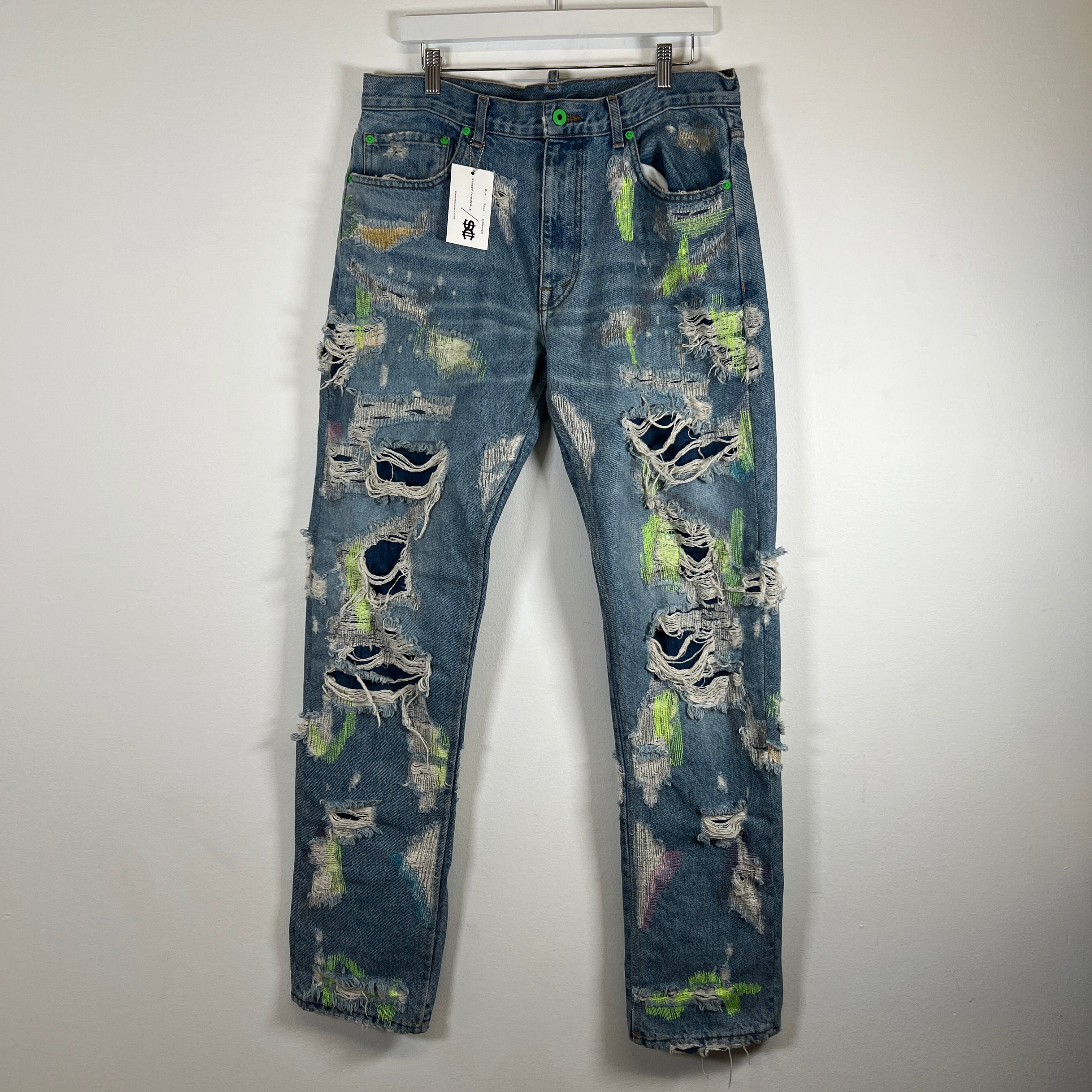 Endless Distressed Denim Size 34 – Street Commerce