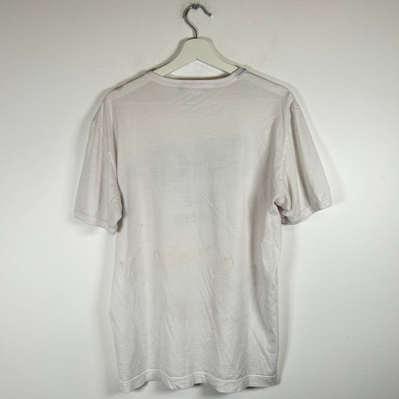 Dolce & Gabbana White "Prince I Was There" T-shirt Size L