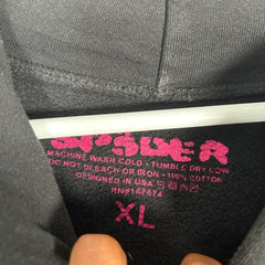 SP5DER Pink Hoodie Size XL