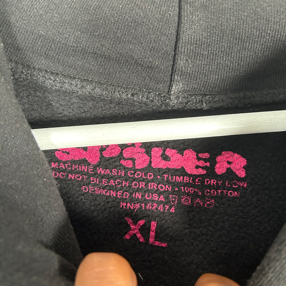 SP5DER Pink Hoodie Size XL