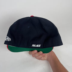Palace x New Era Navy/Red P Logo Fitted Cap Size 7