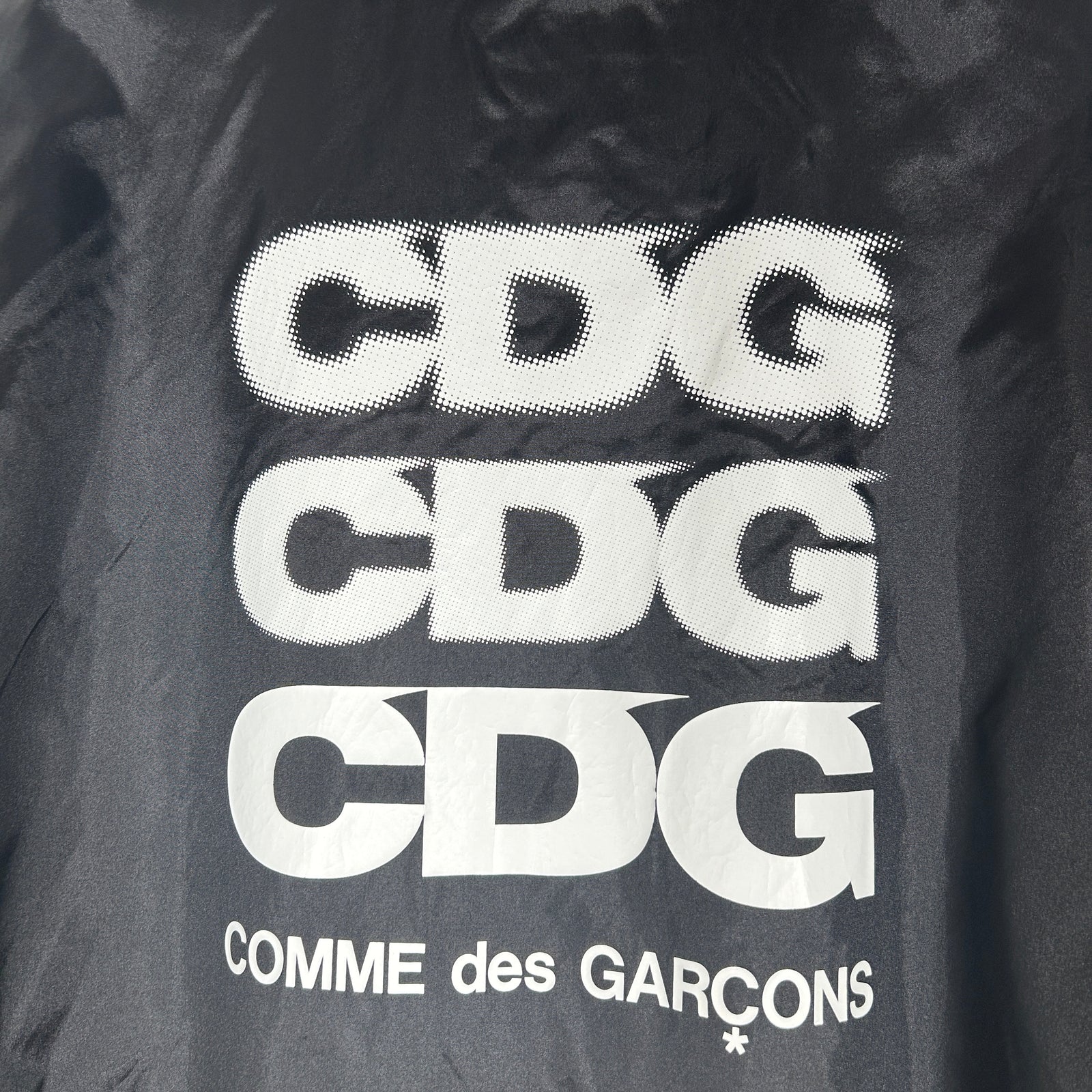 CDG Puffer Fleece Long Coat Size M