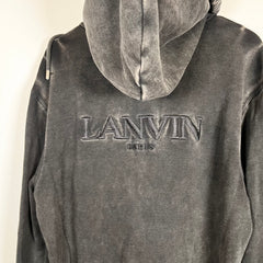 Gallery Dept. x Lanvin French Logo Paint Splatter Hoodie Size L