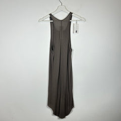 Rick Owens SS24 Lido Dust Ribbed Tank Top Size XL