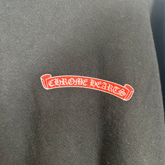 Chrome Hearts Black Matty Boy Stay Fast Crewneck Size XL