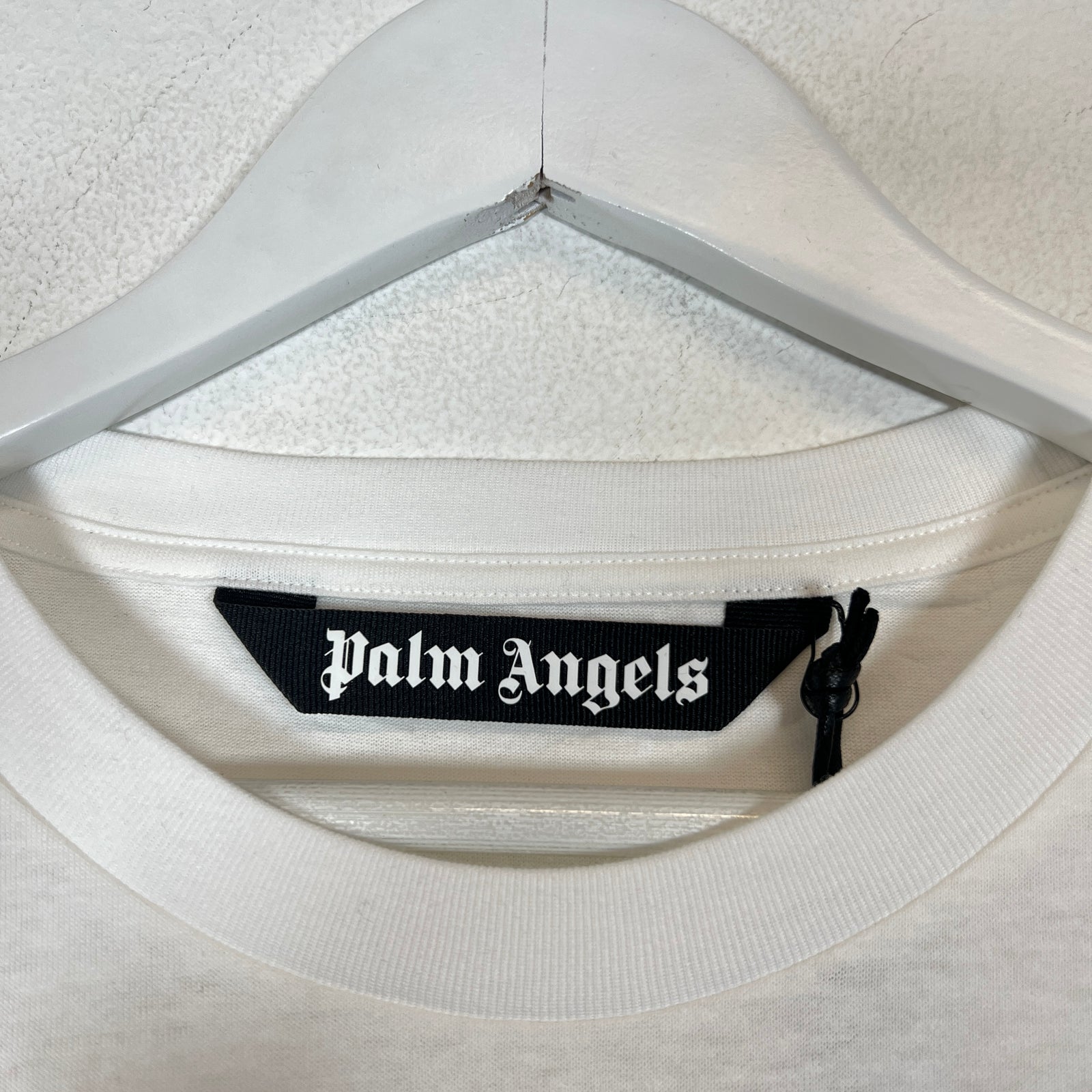 Palm Angels White Pocket Logo T-Shirt Size L