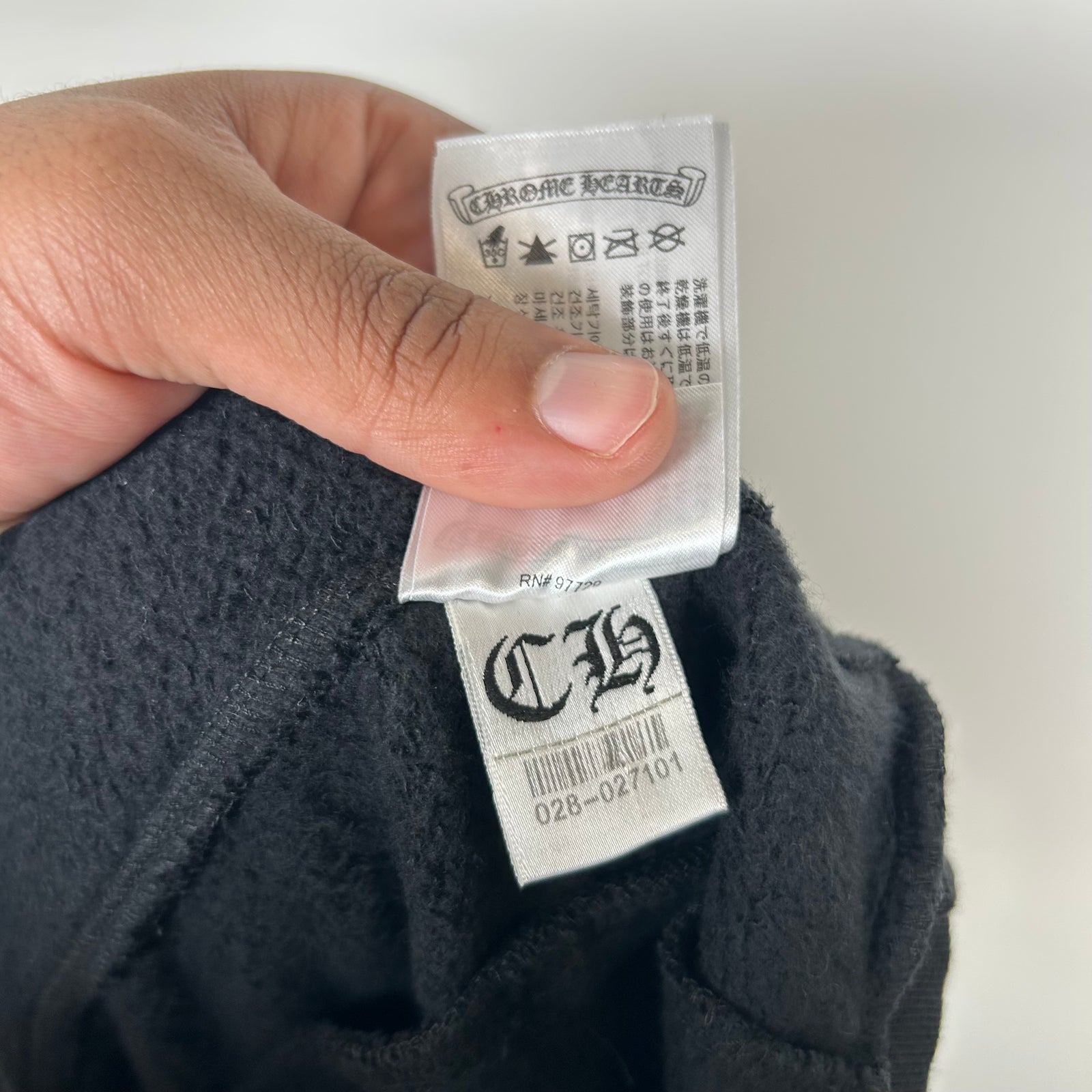 Chrome Hearts Black Logo Sweatpants Size XL
