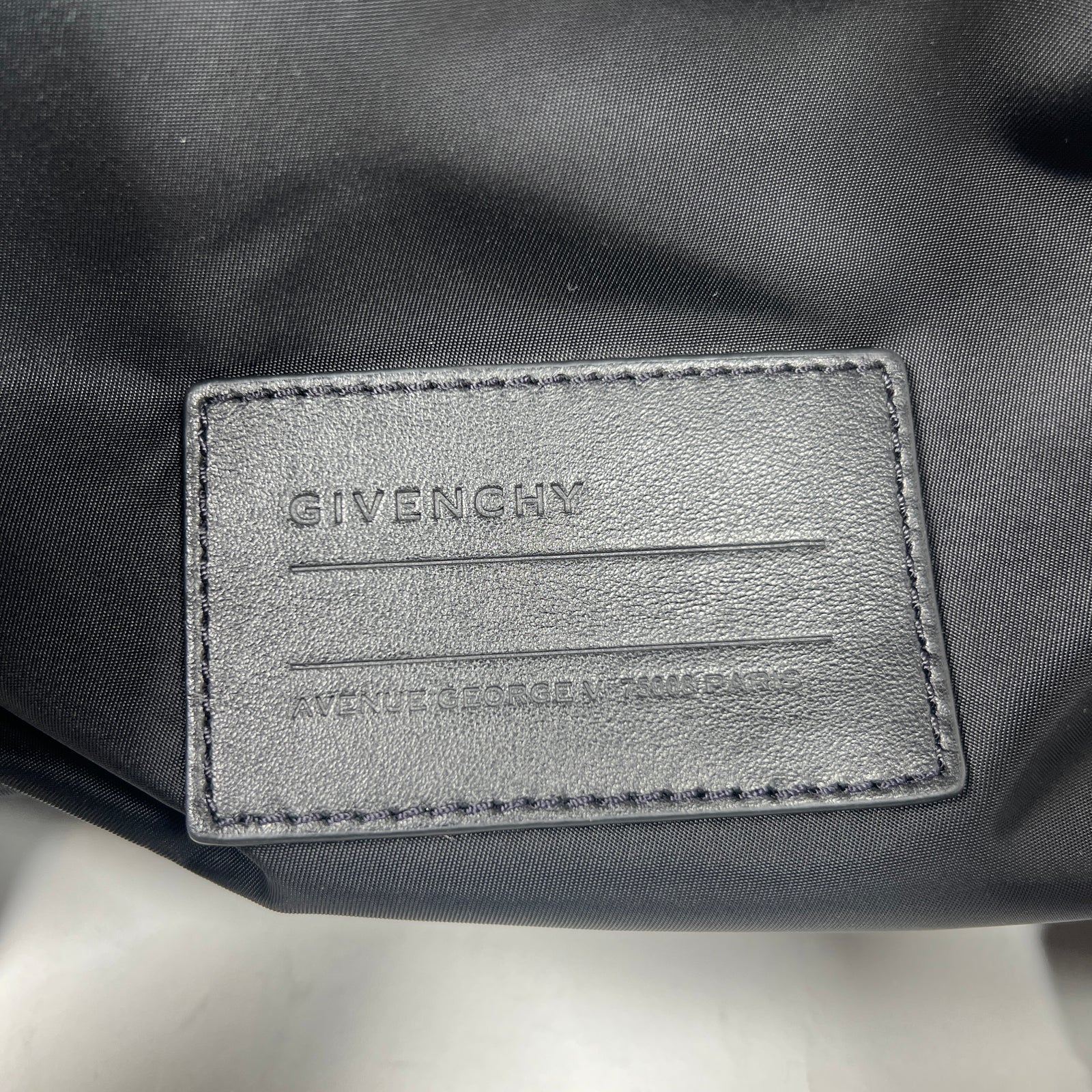 Givenchy Black Light3 Nylon Backpack