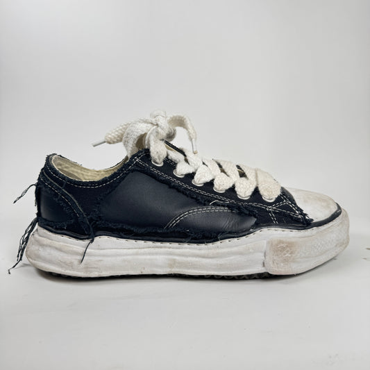 MMY Black Distressed Peterson Sneaker Size 43