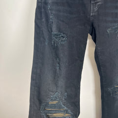 Amiri Black MX1 Camo Leather Size 29