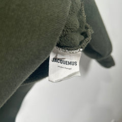 Jaquemus Logo Green Hoodie Size S