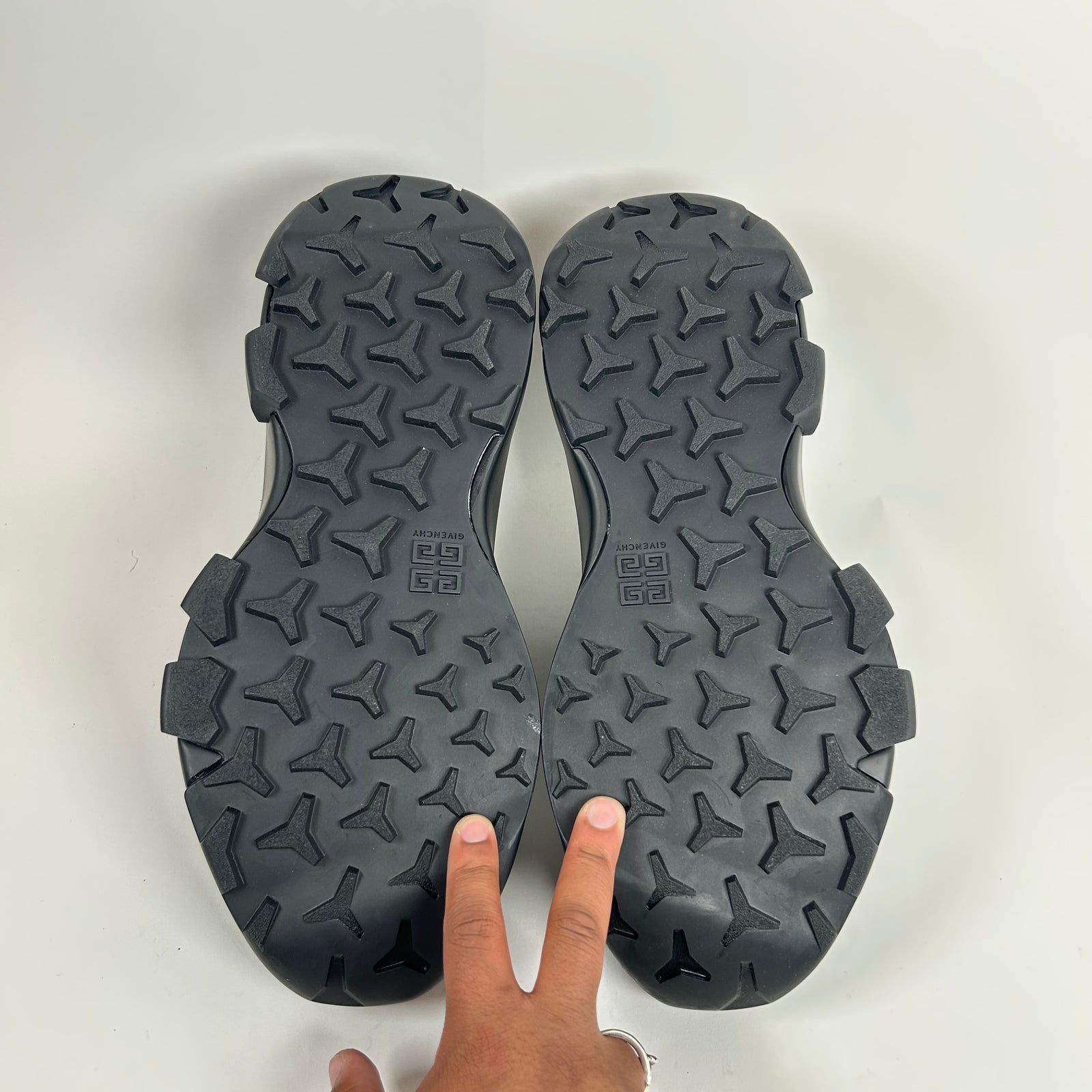 Givenchy Black Monumental Mallow Sneaker Size 46