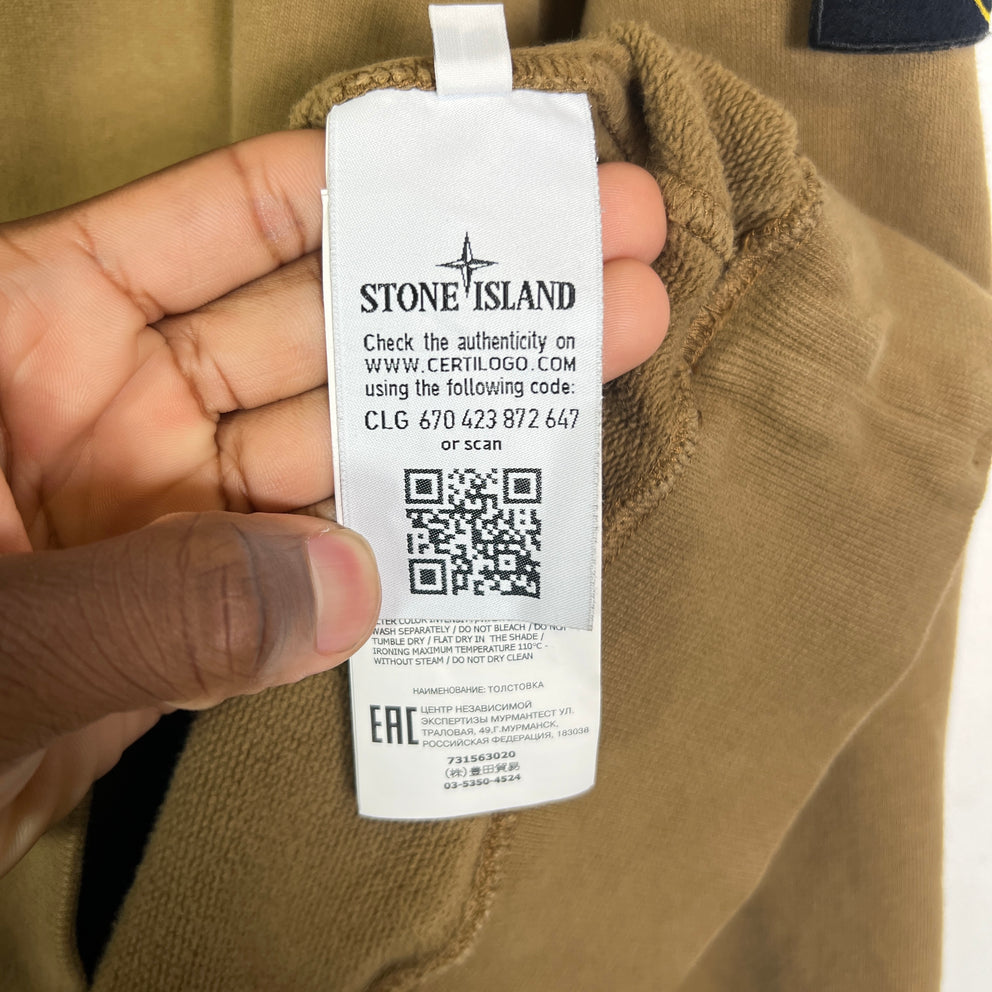 Stone Island Compass Patch Crewneck