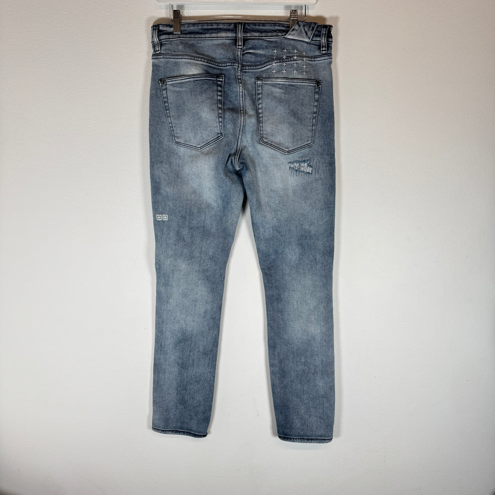 Ksubi Lightwash Chitch Philly Dollar Size 32