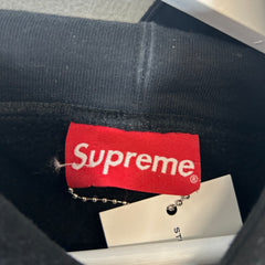 Supreme Black FW21 Rhinestone Hoodie Size XL