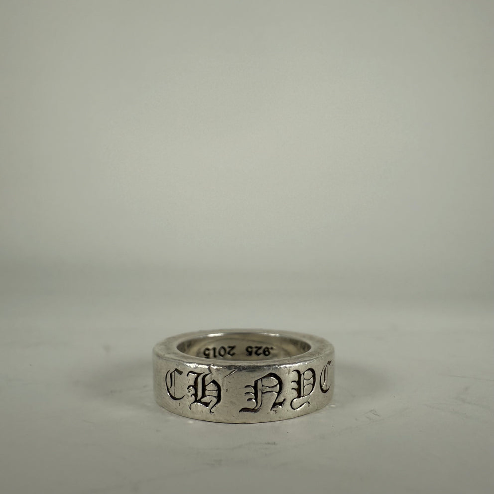 Chrome Hearts 'NYC' Spacer Ring Size 6