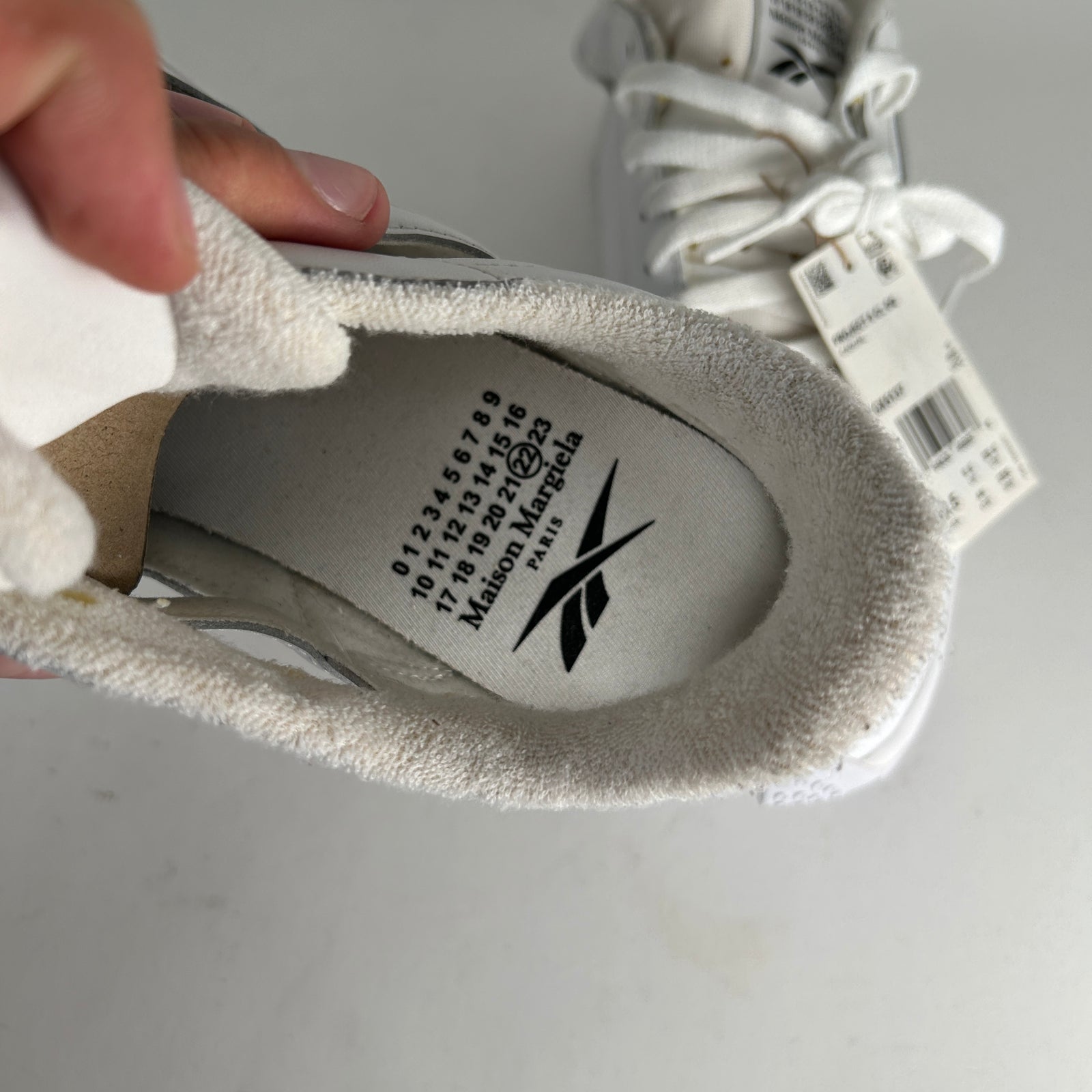 Maison Margiela x Reebok Tabi Cut Out Sneaker Size 10.5