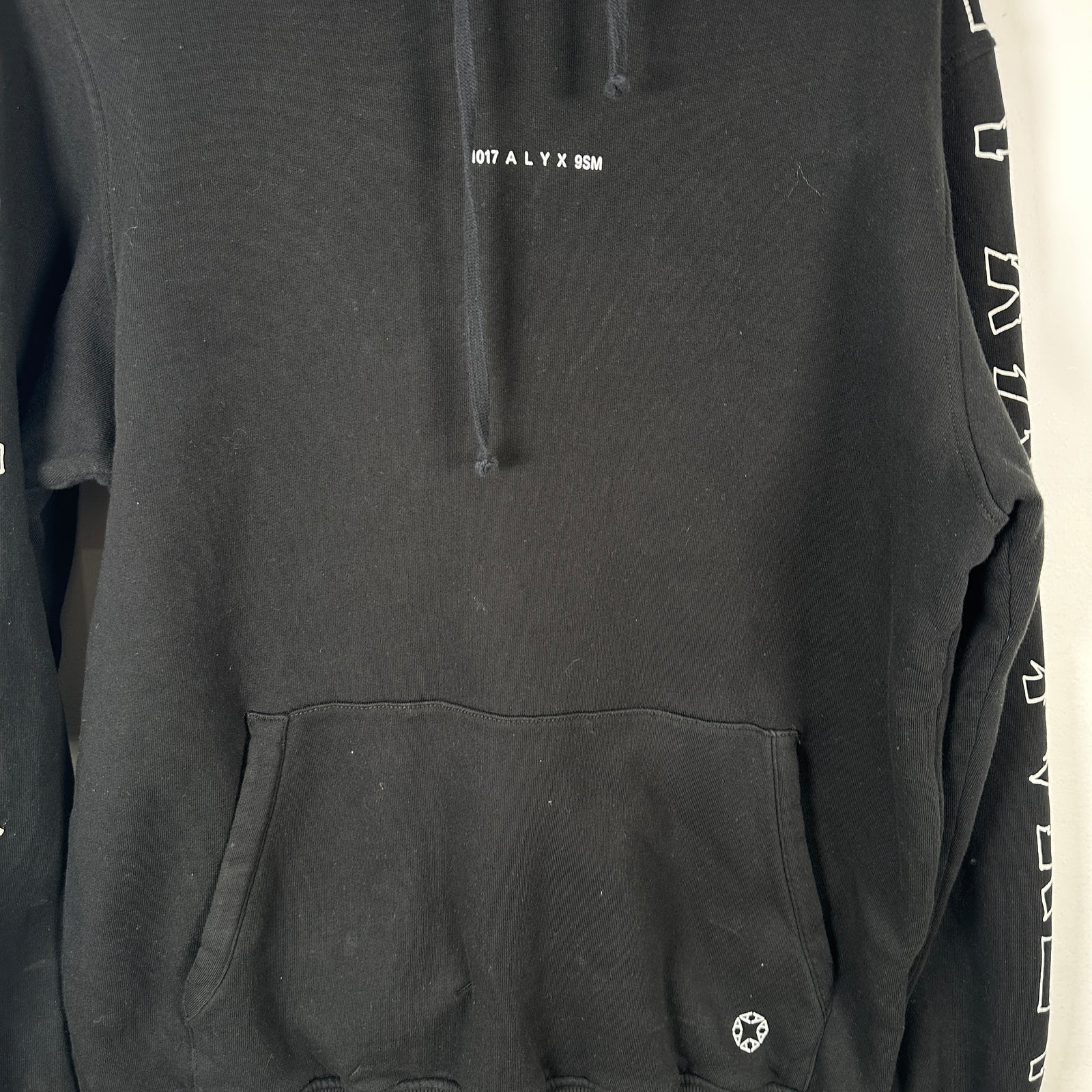 Alyx Black Logo Hoodie Size L