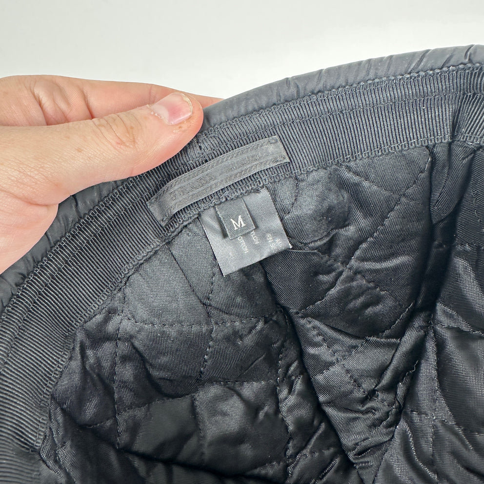 Prada Black Re-Nylon Beanie Size M