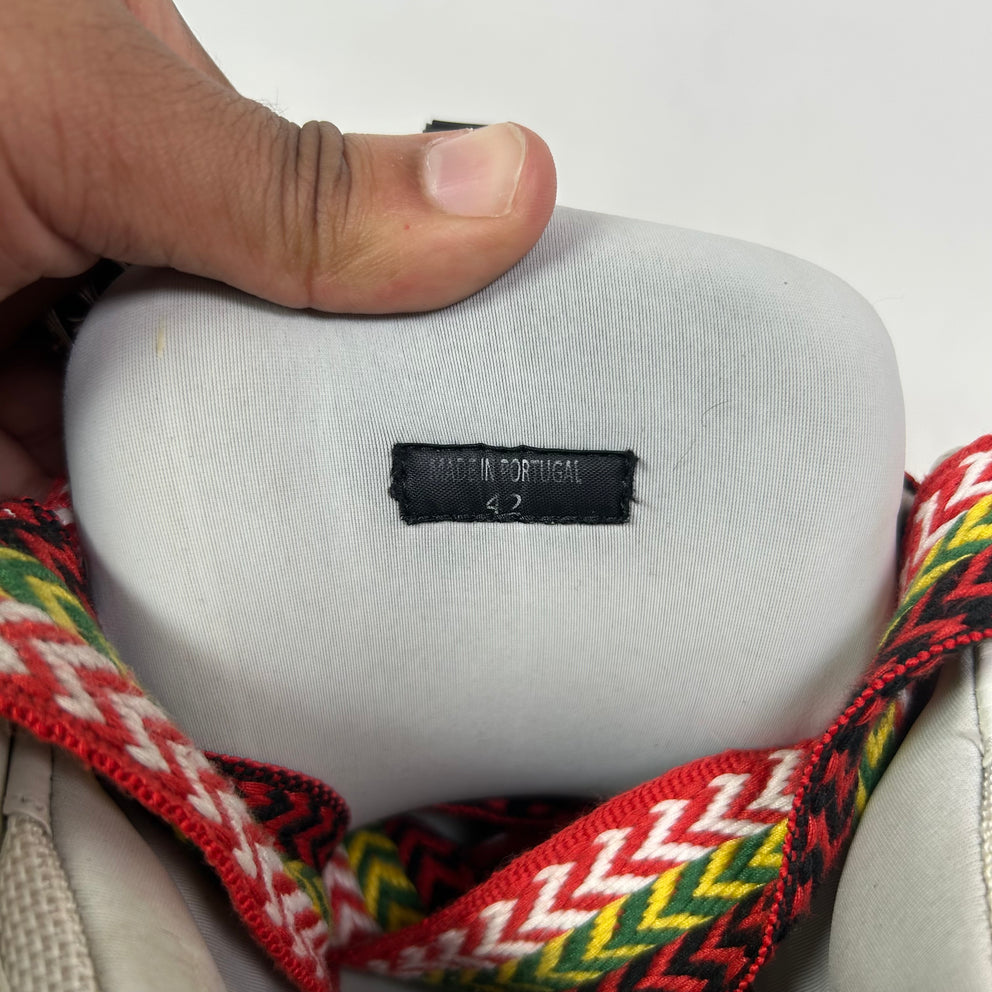 Lanvin White OG Curb Sneaker Size 42