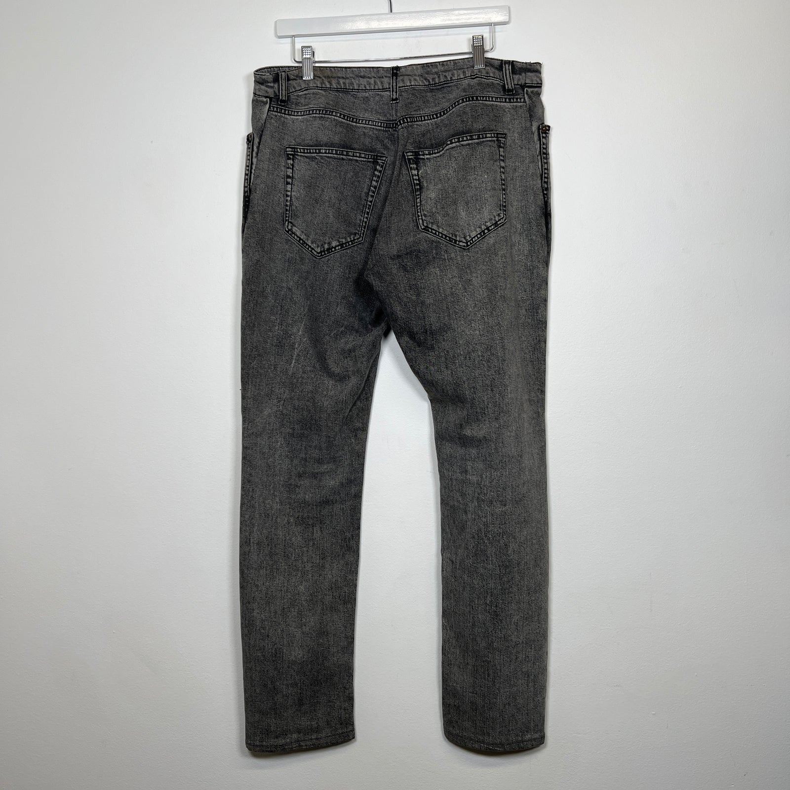 Saint Laurent Grey Washed Jean Size 36