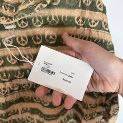 Acne Studios Peace Print Ripstop Jacket Size 50