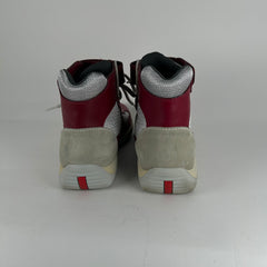Prada America's Cup Burgundy Sneakers Size 9.5