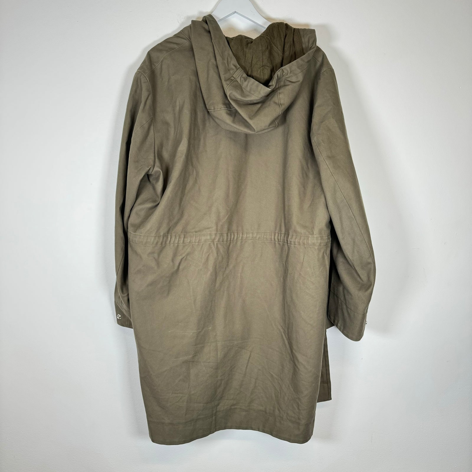 Acne Studios Olive Fishtail Parka Size M
