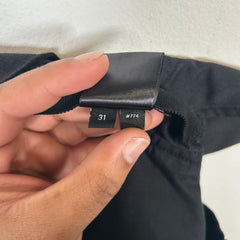 Amiri Black Velour Skinny Jeans Size 31