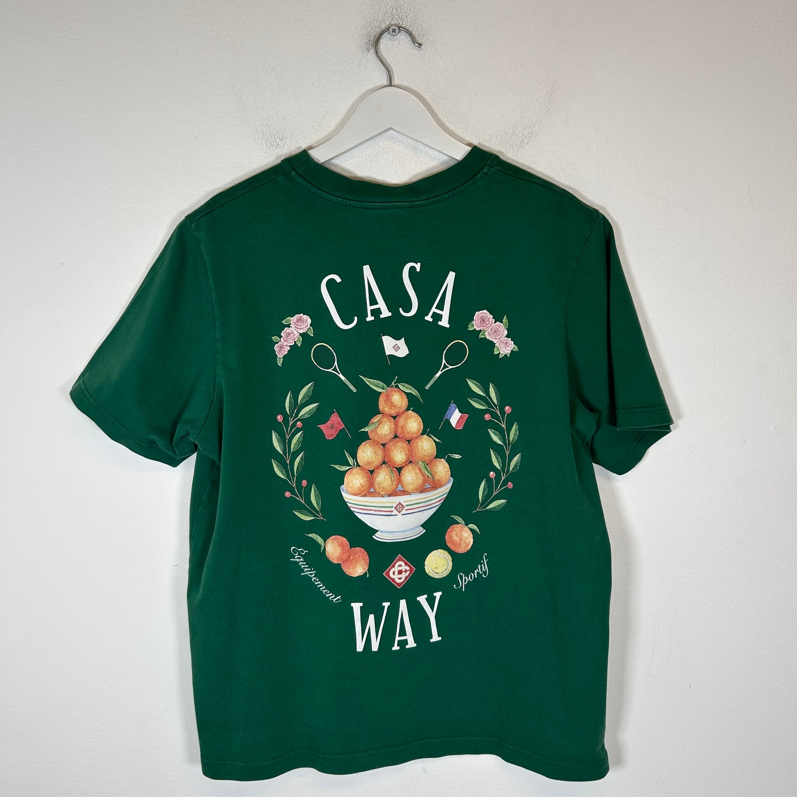 Casablanca Green Casa Way T-Shirt Size XL