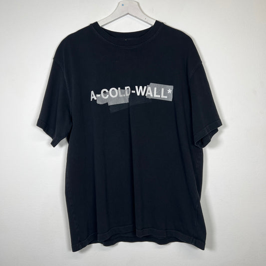 ACW Logo Black T-Shirt Size XL