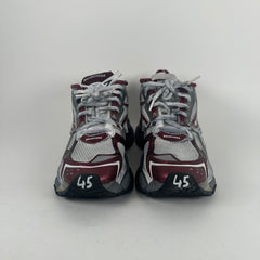 Balenciaga Maroon Track Runner Size 12