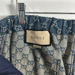 Gucci Denim Monogram Short Size L