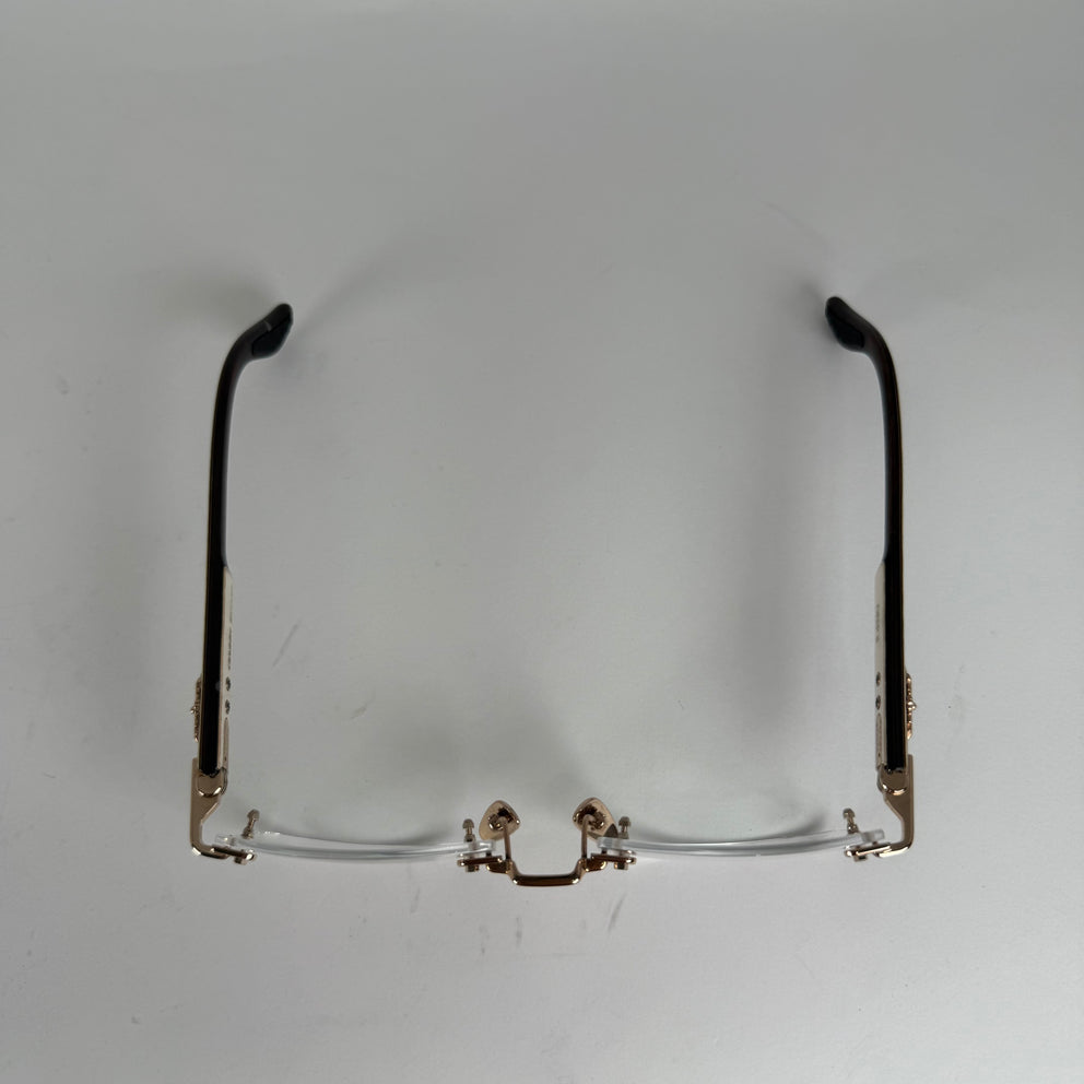 Chrome Hearts White / 18k Gold Deep 2 Glasses