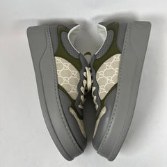 Gucci Grey/Green GG Chunky Sneaker Size GG 8