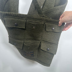 Kapital Green Wool Cargo Utility Rig