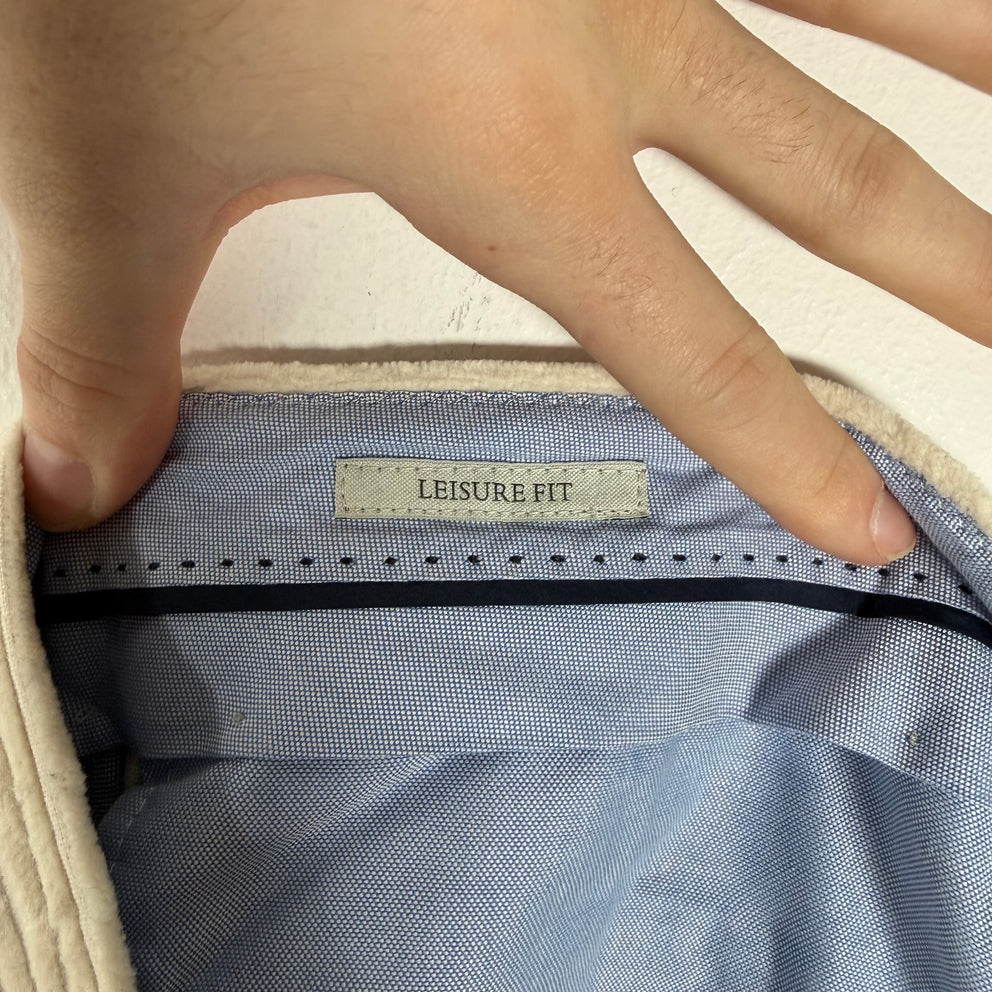 Brunello Cucinelli White Corduroy Slacks Size 31