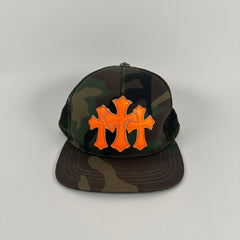 Chrome Hearts Camo Cemetery Trucker Hat