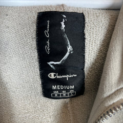 Rick Owens x Champion Cream Mountain Hoodie Size M