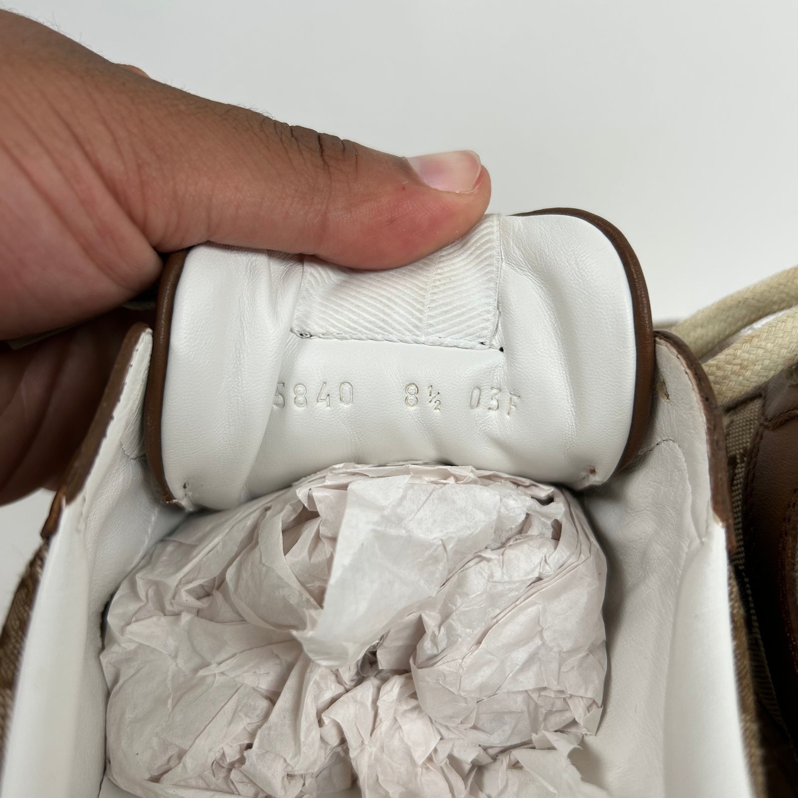 Gucci Brown GG Chunky Sneaker Size GG 9.5