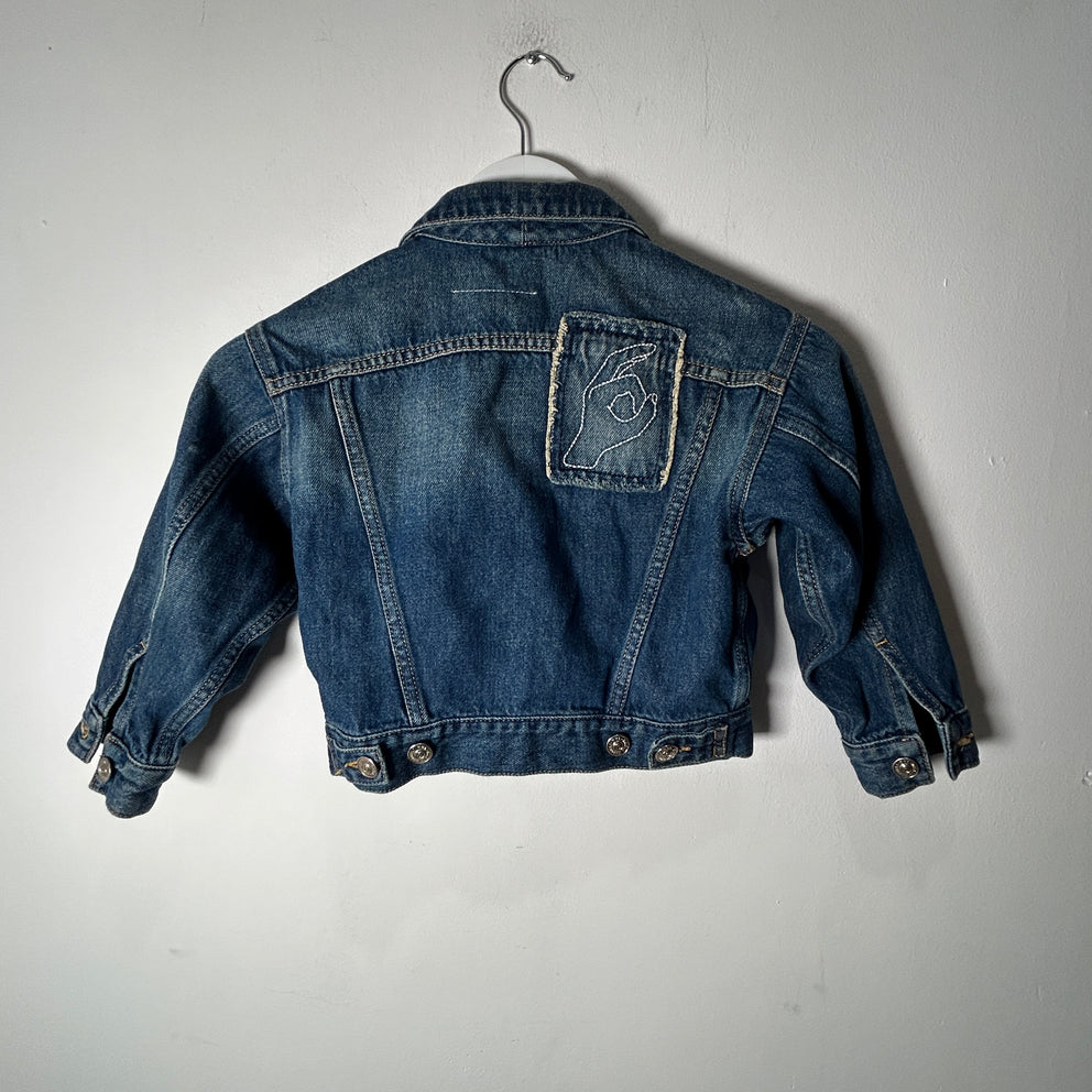 MM6 Kids Jeans Jacket Size 4
