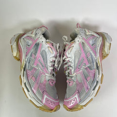 Balenciaga Pink Mesh Runner Sneaker