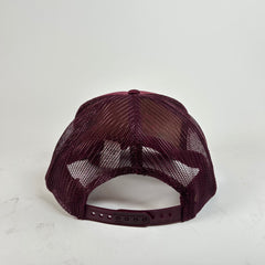 Kapital Burgundy Dirty Shrink Trucker Hat