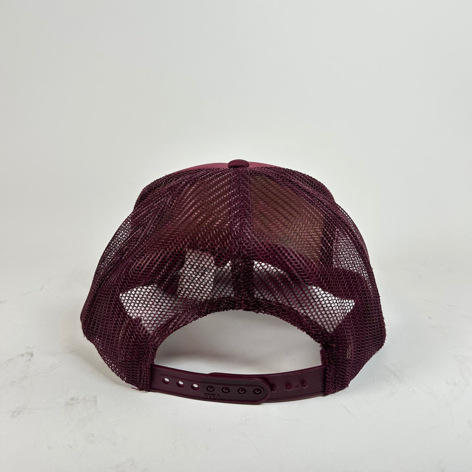 Kapital Burgundy Dirty Shrink Trucker Hat