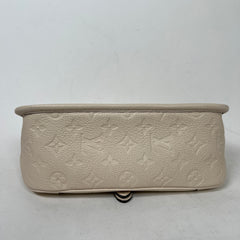 Louis Vuitton Cream Monogram Empreinte Diane NM Handbag