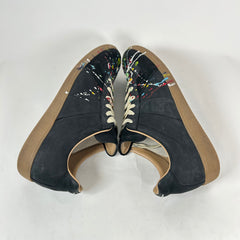 Maison Margiela Black Paint Splatter Gats Size 42